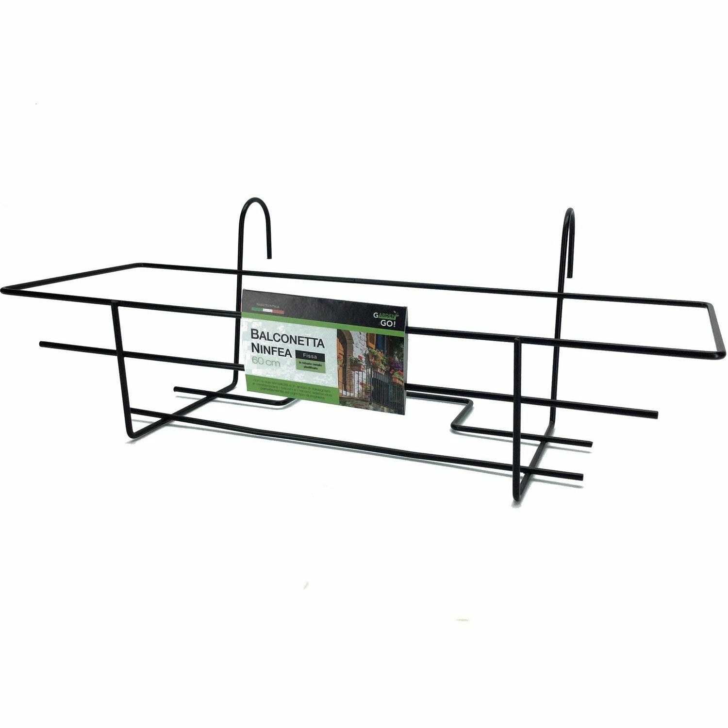 GARDEN&GO - Balconetta fissa Ninfea da ringhiera 60cm